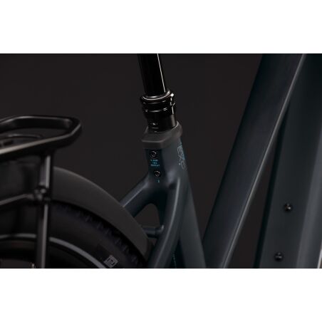 Cube Nuride Hybrid EXC 800 Wh E-Bike Trapeze 28" coal&acute;n&acute;chrome