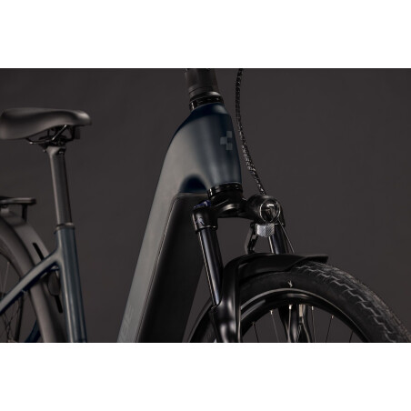 Cube Touring Hybrid One 600 Wh E-Bike Easy Entry 28" grey&acute;n&acute;coolgrey