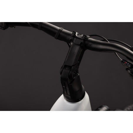 Cube Touring Hybrid One 600 Wh E-Bike Easy Entry 28" metallicwhite&acute;n&acute;chrome