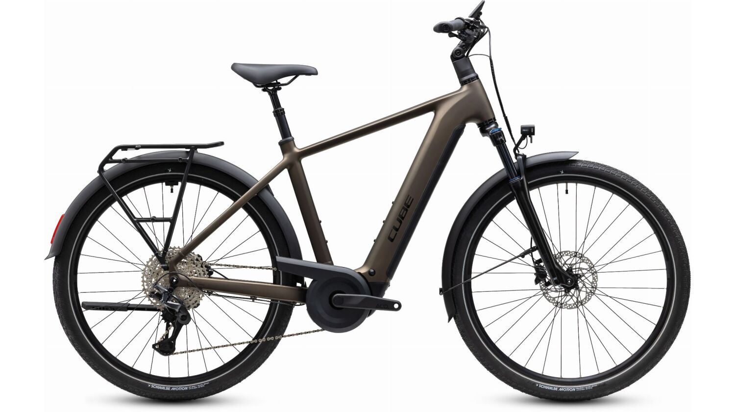 Cube Touring Hybrid Pro 800 Wh E-Bike Diamant 28" metallicumbra´n´black