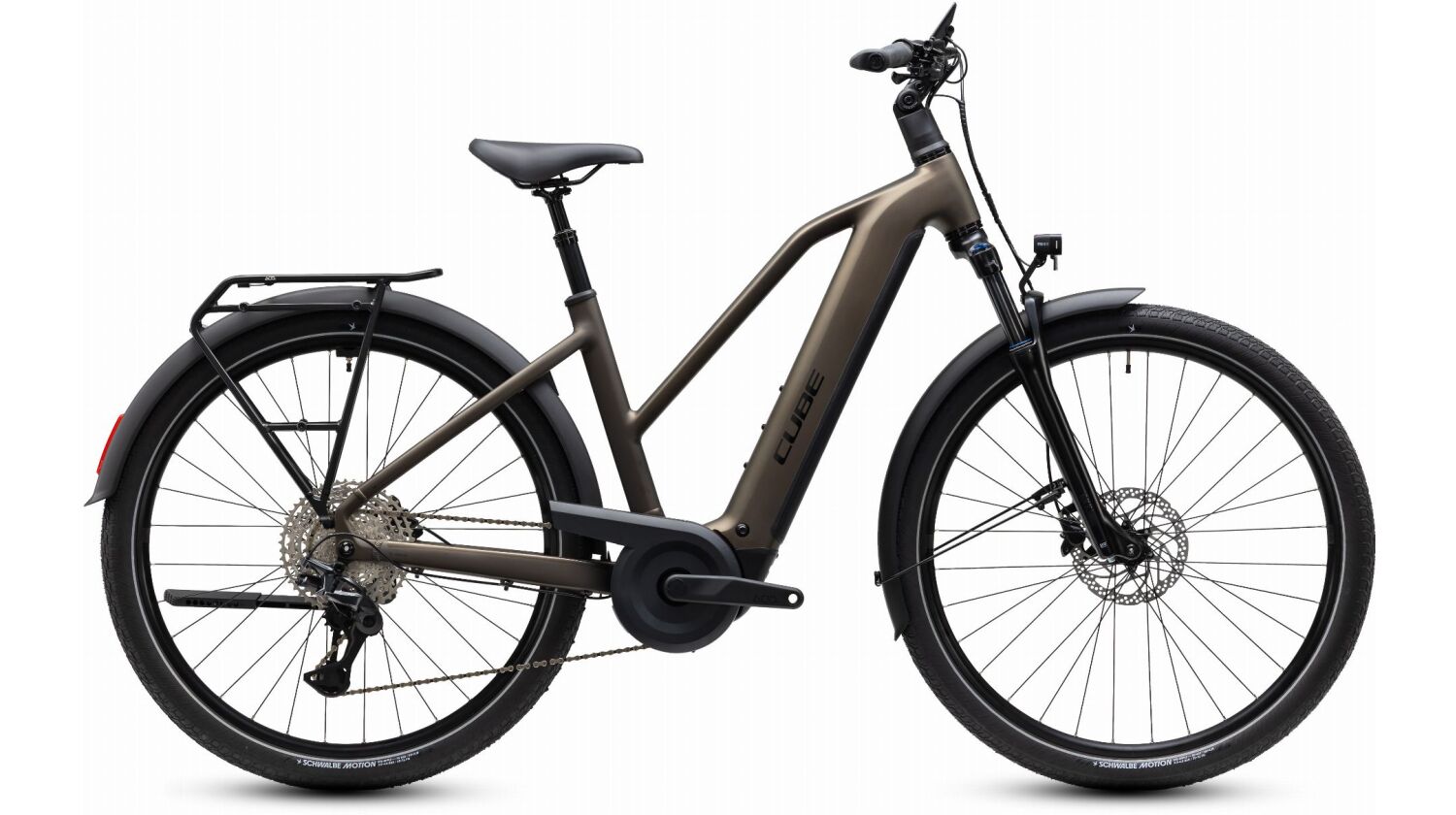 Cube Touring Hybrid Pro 800 Wh E-Bike Trapeze 28" metallicumbra´n´black