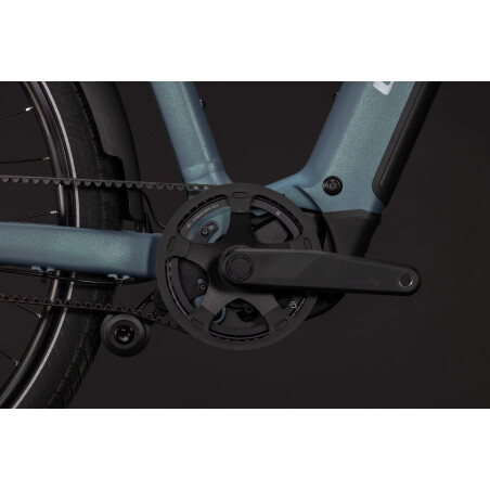 Cube Touring Hybrid Deluxe SLX 800 Wh E-Bike Diamant 28" greengranit&acute;n&acute;green