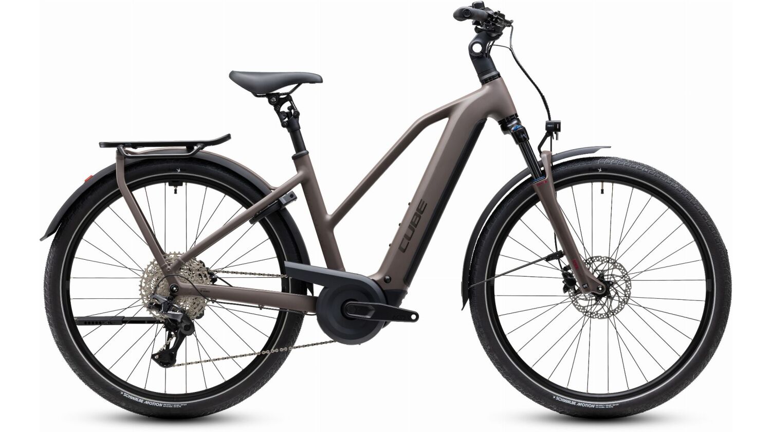 Cube Kathmandu Hybrid One 800 Wh E-Bike Trapeze 28" cedar´n´chrome