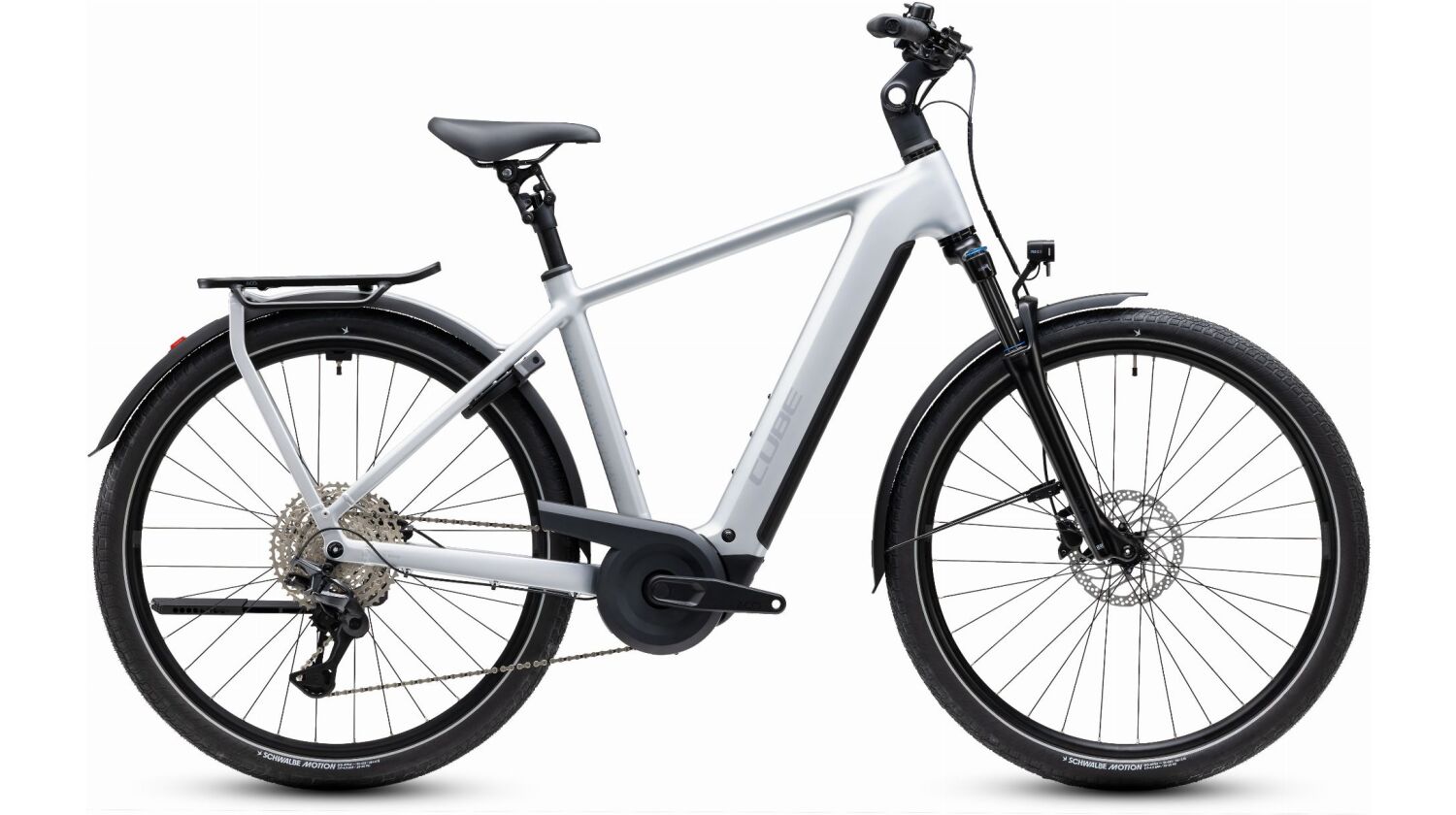 Cube Kathmandu Hybrid One 800 Wh E-Bike Diamant 28" silverstar´n´reflex