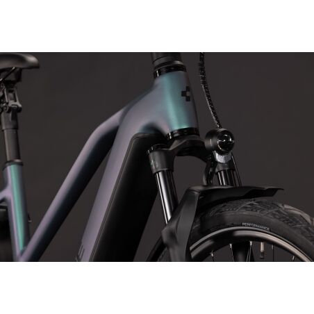 Cube Kathmandu Hybrid Pro 800 Wh E-Bike Trapeze 28" smaragdgrey&acute;n&acute;black