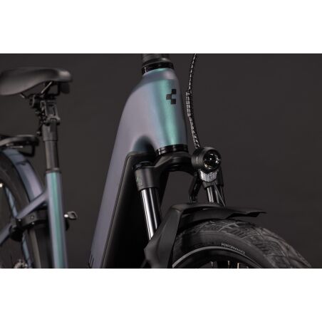 Cube Kathmandu Hybrid Pro 800 Wh E-Bike Easy Entry 28" smaragdgrey&acute;n&acute;black