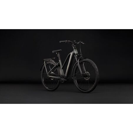 Cube Kathmandu Hybrid Deluxe Pro 800 Wh E-Bike Trapeze 28" blackforest&acute;n&acute;chrome