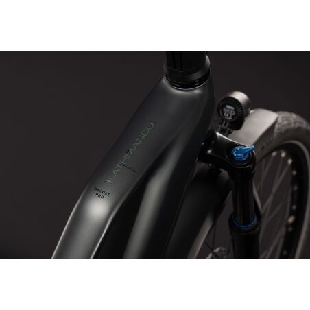 Cube Kathmandu Hybrid Deluxe Pro 800 Wh E-Bike Trapeze 28" blackforest&acute;n&acute;chrome
