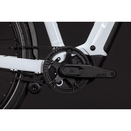 Cube Kathmandu Hybrid Deluxe Pro 800 Wh E-Bike Diamant 28" metallicwhite&acute;n&acute;chrome