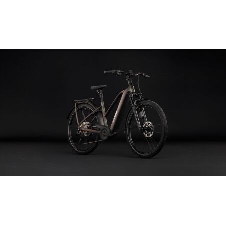 Cube Kathmandu Hybrid EXC 800 Wh E-Bike Trapeze 28" stellar&acute;n&acute;chrome