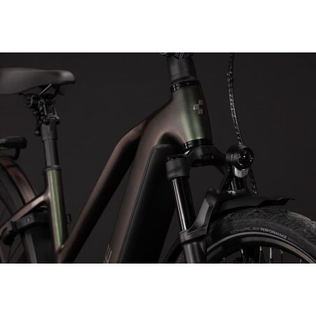 Cube Kathmandu Hybrid EXC 800 Wh E-Bike Trapeze 28" stellar&acute;n&acute;chrome