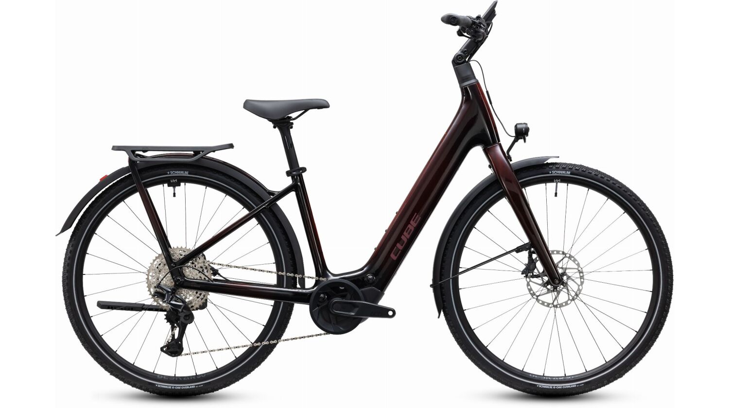 Cube Kathmandu Hybrid C:62 SLX 400X Wh E-Bike Easy Entry 28" liquidred´n´red