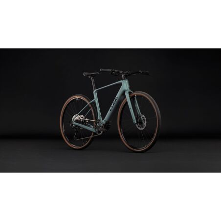 Cube Nulane Hybrid C:62 Race 400X Wh E-Gravel Rad Diamant 28" seagrey&acute;n&acute;black
