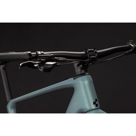 Cube Nulane Hybrid C:62 Race 400X Wh E-Gravel Rad Diamant 28" seagrey&acute;n&acute;black