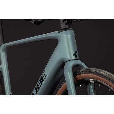 Cube Nulane Hybrid C:62 Race 400X Wh E-Gravel Rad Diamant 28" seagrey&acute;n&acute;black