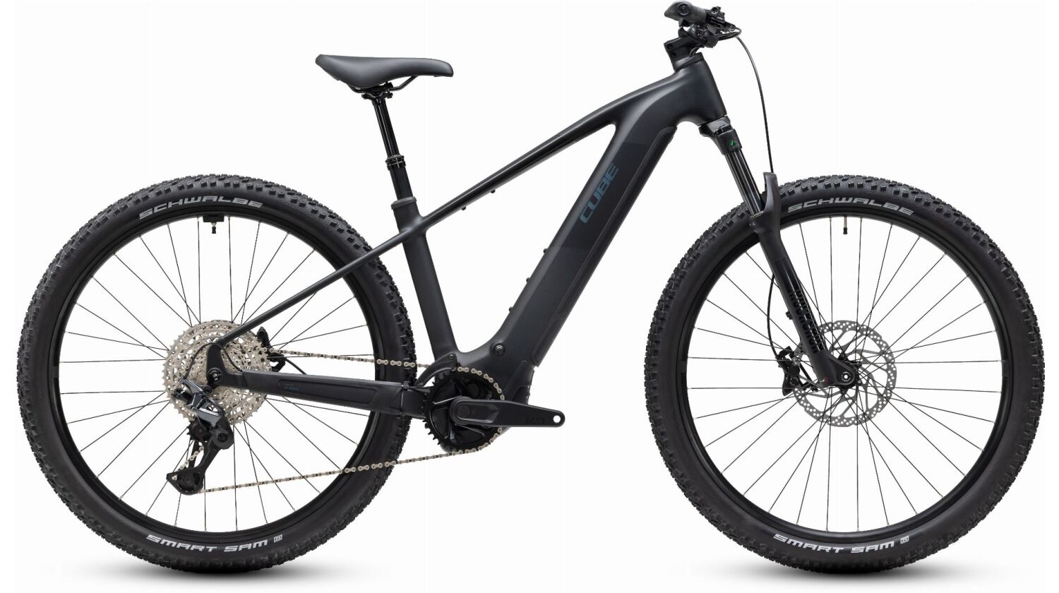 Cube Reaction Hybrid Pro 800 Wh E-Bike Hardtail Diamant silverdust´n´prism