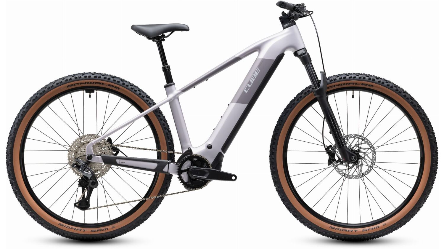 Cube Reaction Hybrid Pro 800 Wh E-Bike Hardtail Diamant lilacbreeze´n´prizm
