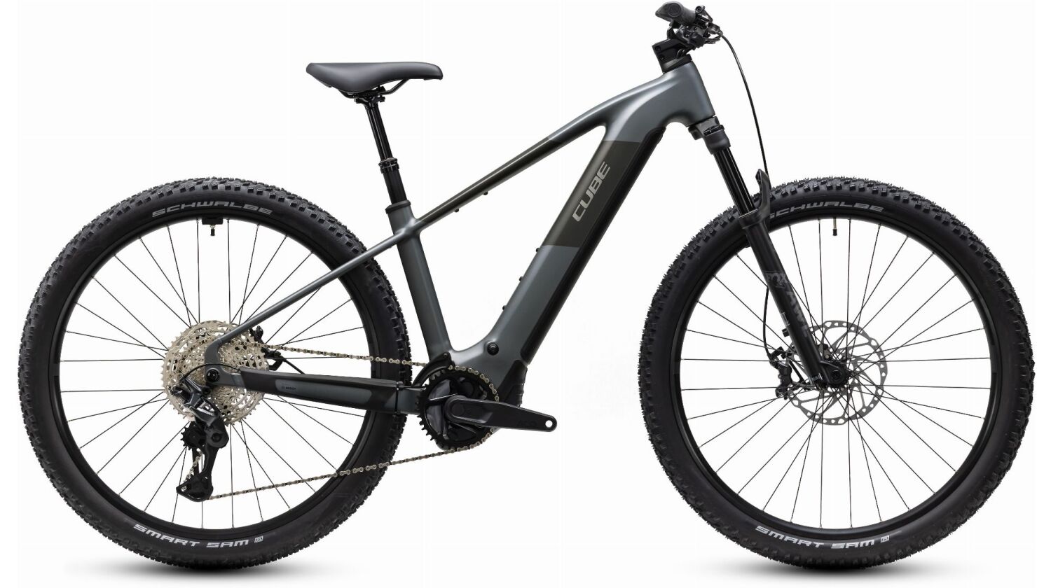Cube Reaction Hybrid Race 800 Wh E-Bike Hardtail Diamant slabgrey´n´chrome