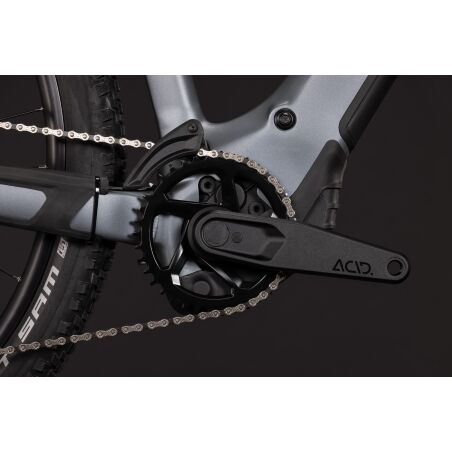 Cube Reaction Hybrid Race 800 Wh E-Bike Hardtail Diamant slabgrey&acute;n&acute;chrome