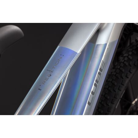 Cube Reaction Hybrid SLX 800 Wh E-Bike Hardtail Diamant platinum&acute;n&acute;reflex