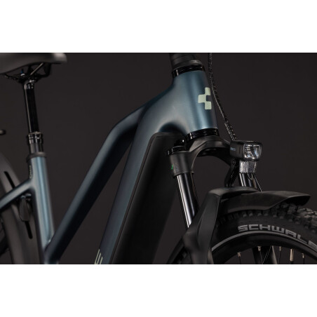 Cube Nuride Hybrid Pro 800 Wh E-Bike Trapeze 28" deepteal&acute;n&acute;blue