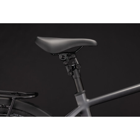 Cube Touring Hybrid Deluxe SLX 800 Wh E-Bike Diamant 28" slabgrey&acute;n&acute;chrome