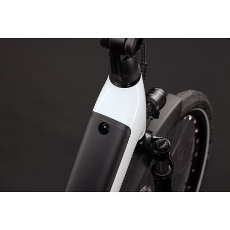 Cube Supreme RT Hybrid Comfort EX 600 Wh E-Bike Easy Entry metallicwhite&acute;n&acute;reflex