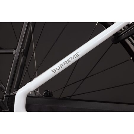 Cube Supreme RT Hybrid Comfort EX 600 Wh E-Bike Easy Entry metallicwhite&acute;n&acute;reflex