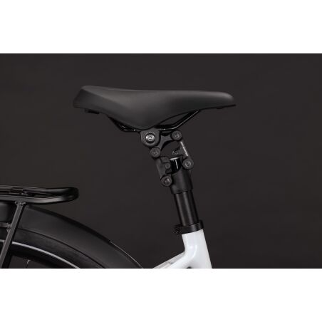 Cube Supreme RT Hybrid Comfort EX 600 Wh E-Bike Easy Entry metallicwhite&acute;n&acute;reflex