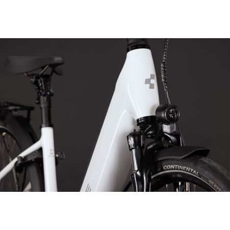 Cube Supreme RT Hybrid Comfort EX 600 Wh E-Bike Easy Entry metallicwhite&acute;n&acute;reflex