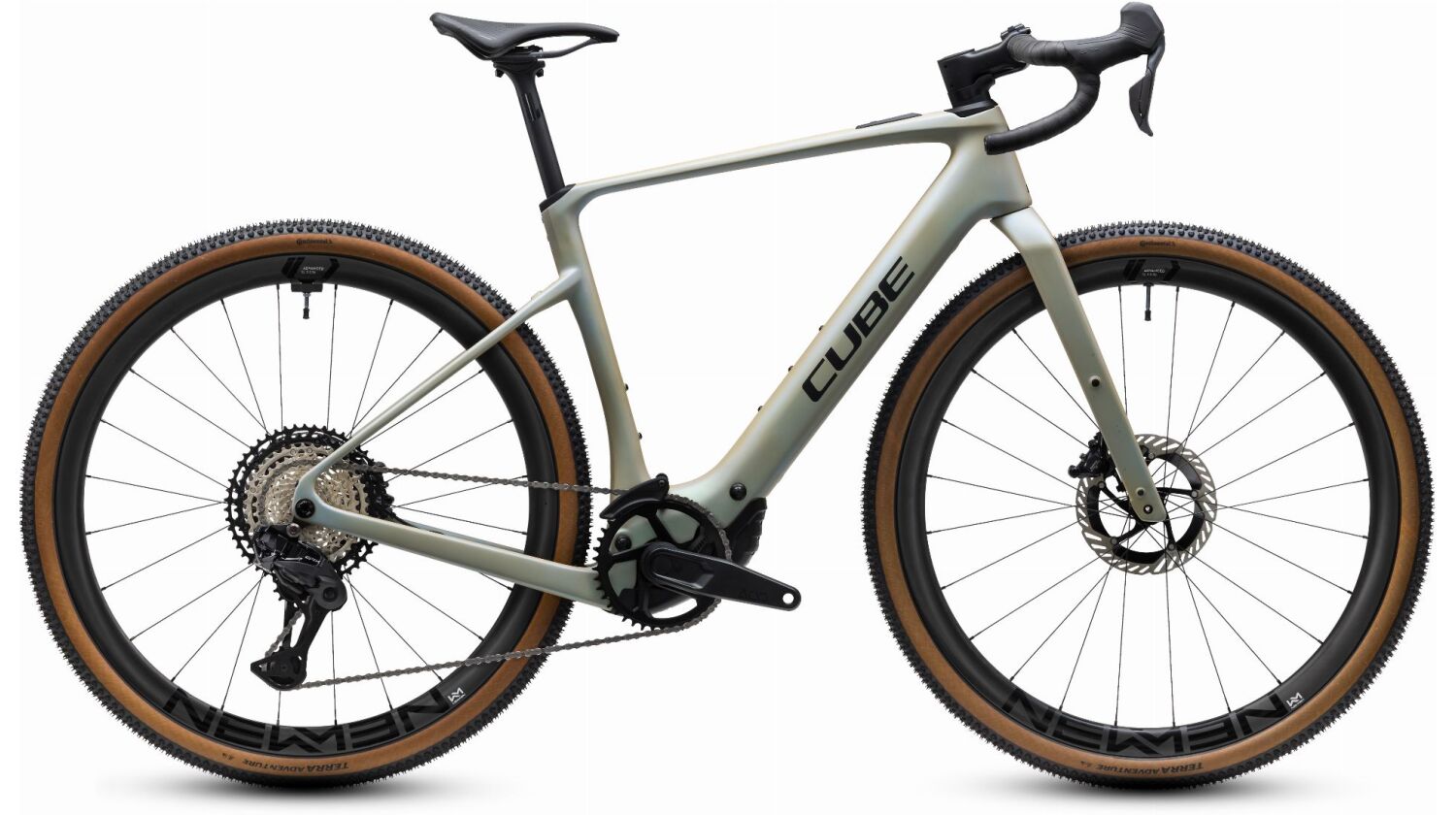 Cube Nuroad Hybrid C:62 SLX 400X Wh E-Gravel Rad Diamant 28" glintsand´n´black