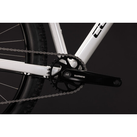 Cube Aim One MTB-Hardtail Diamant metallicwhite&acute;n&acute;black