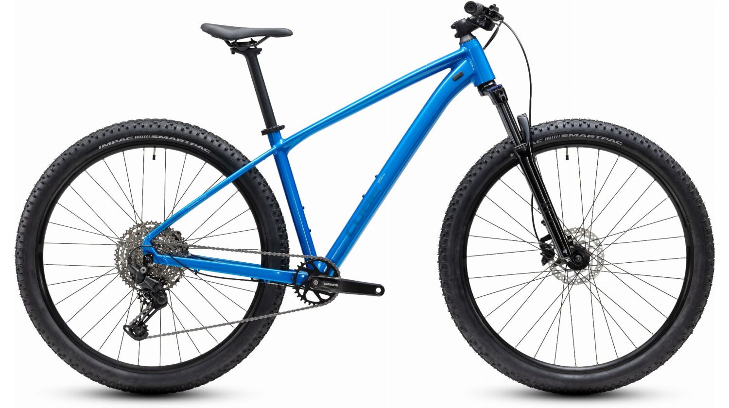 Cube Aim Pro MTB-Hardtail Diamant topasblue´n´blue
