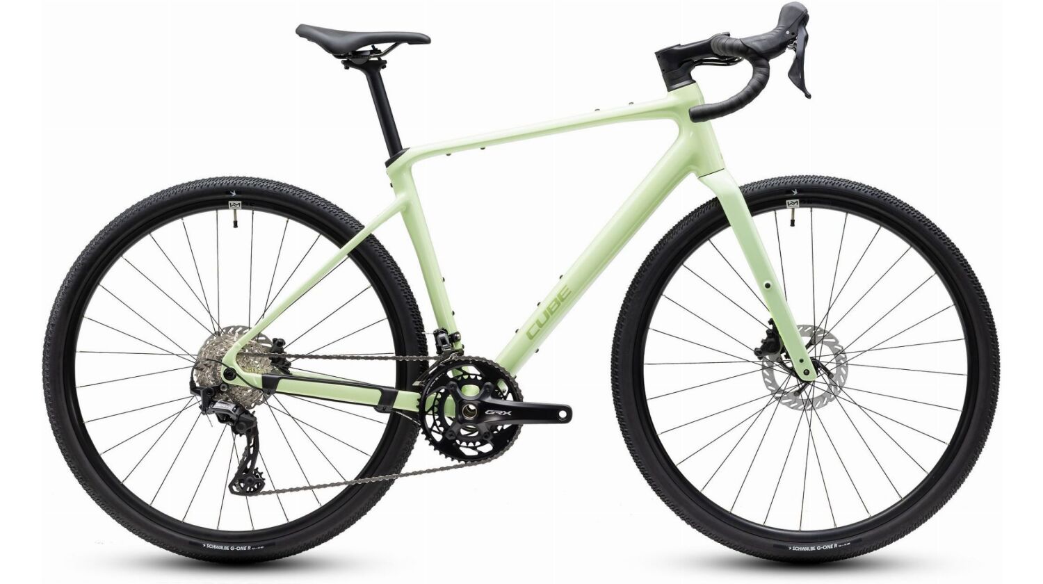 Cube Nuroad Race Gravelbike Diamant 28" lindgreen´n´matcha