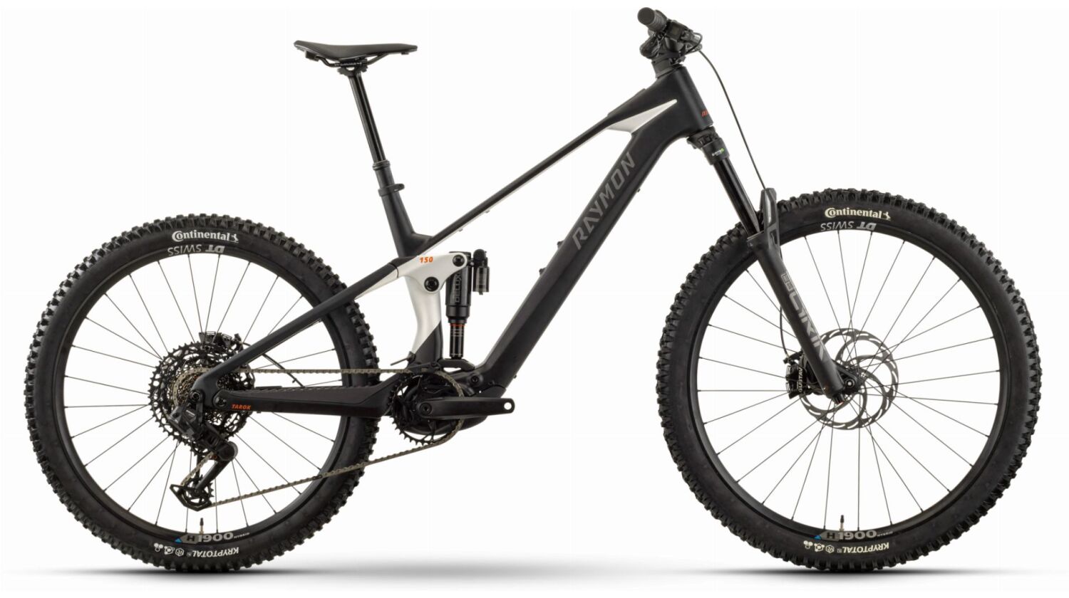 Raymon Tarok Ultra 700 Wh E-Bike Fully 29"/27,5" black/white