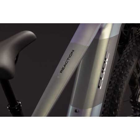 Cube Reaction Hybrid SLT 800 Wh E-Bike Hardtail Diamant kolibri&acute;n&acute;crisscross inkl. ACID Frontlicht PRO-E 200
