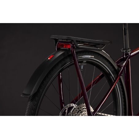 Cube Kathmandu Hybrid C:62 SLX 400X Wh E-Trekkingbike Diamant 28" liquidred&acute;n&acute;red inkl. ACID Faltschloss RIGID 90 + ACID Seitentaschen Pro SMLink 2.0