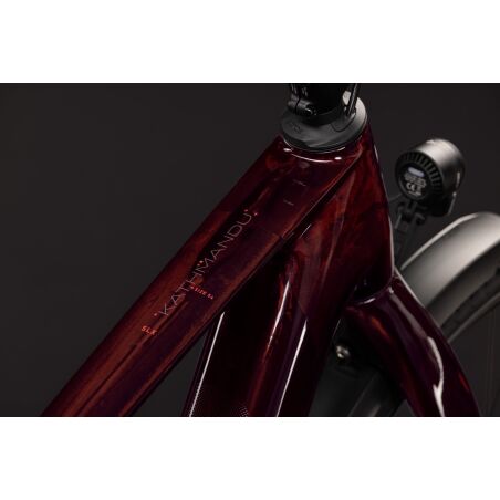 Cube Kathmandu Hybrid C:62 SLX 400X Wh E-Trekkingbike Diamant 28" liquidred&acute;n&acute;red inkl. ACID Faltschloss RIGID 90 + ACID Seitentaschen Pro SMLink 2.0