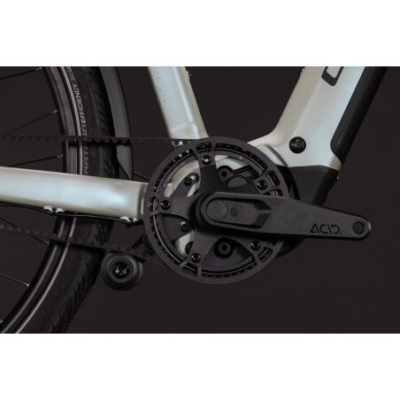 Cube Kathmandu Hybrid Deluxe EXC 800 Wh E-Trekkingbike Diamant 28" glintsand&acute;n&acute;black inkl. ACID Einsteckkette + ACID Seitentaschen SMLink
