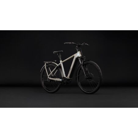 Cube Kathmandu Hybrid Deluxe EXC 800 Wh E-Trekkingbike Diamant 28" glintsand&acute;n&acute;black inkl. ACID Einsteckkette + ACID Seitentaschen SMLink