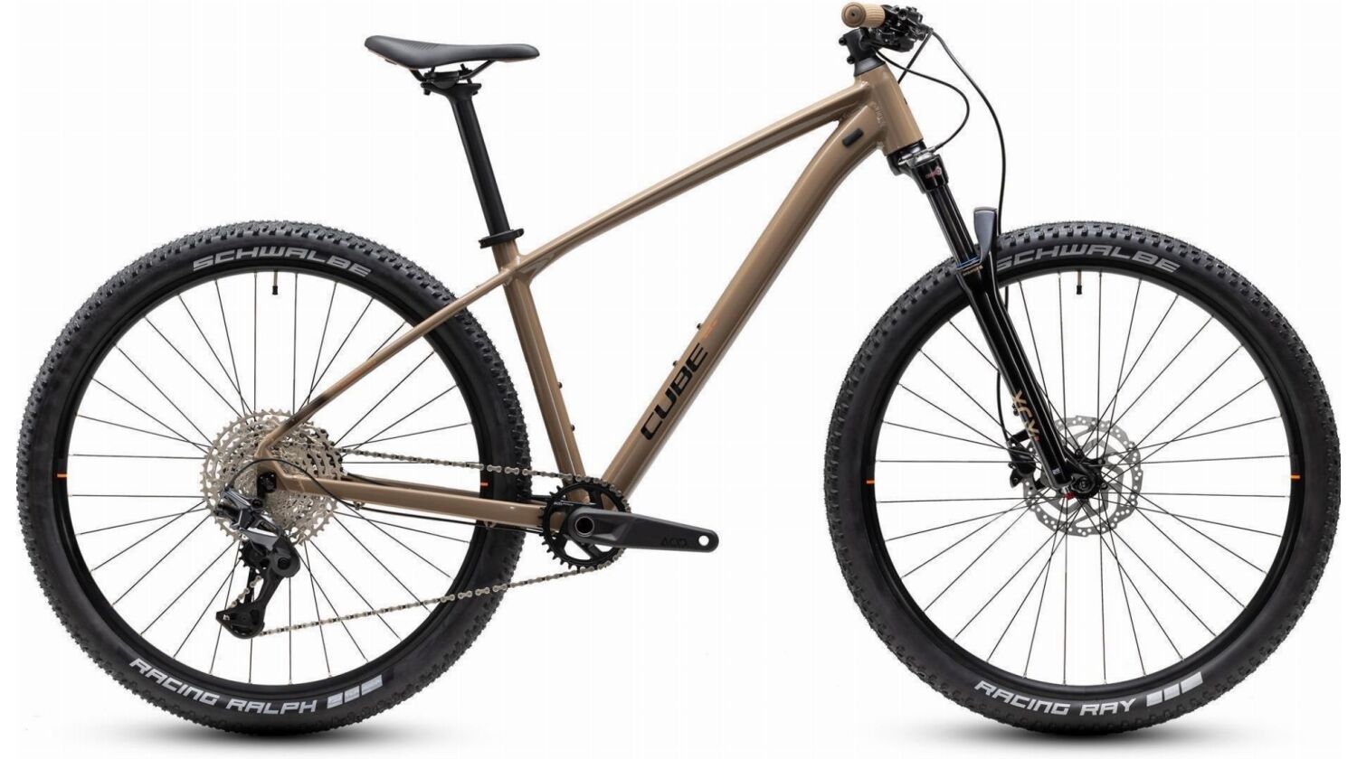 Cube Aim SLT MTB Hardtail Diamant cappuccino´n´black