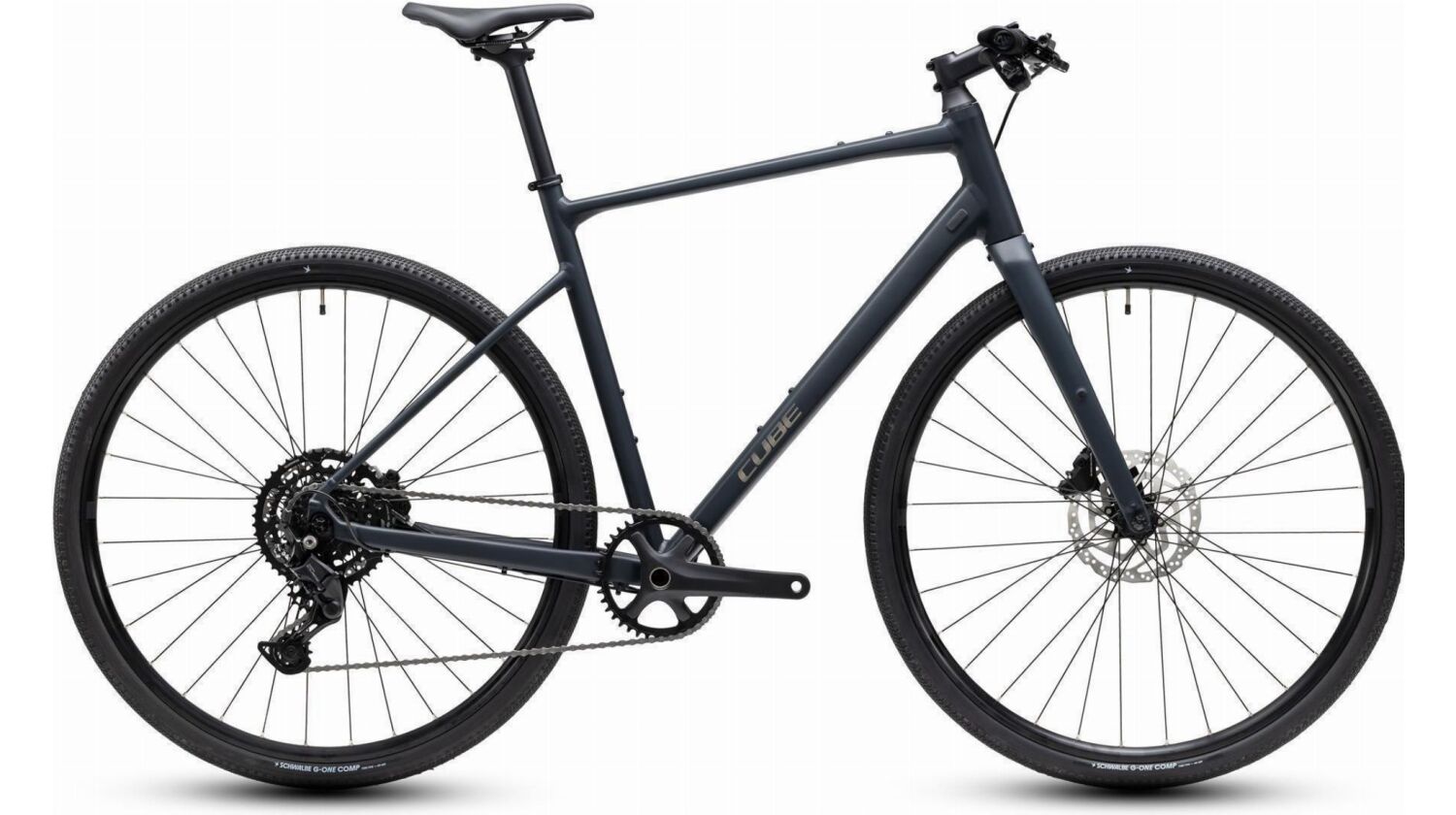 Cube Nulane Pro Fitnessbike Diamant 28" night´n´chrome