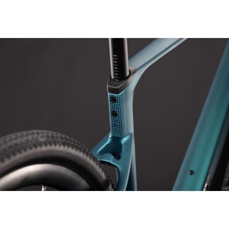 Cube Nulane C:62 SLX Fitnessbike Diamant 28" metallicpetrol&acute;n&acute;black inkl. ACID Beleuchtungsset Pro 100 Lux