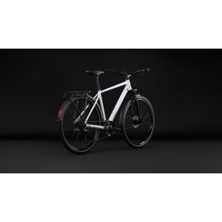 Cube Nature Pro FE Crossbike Diamant 28" metallicwhite&acute;n&acute;reflex