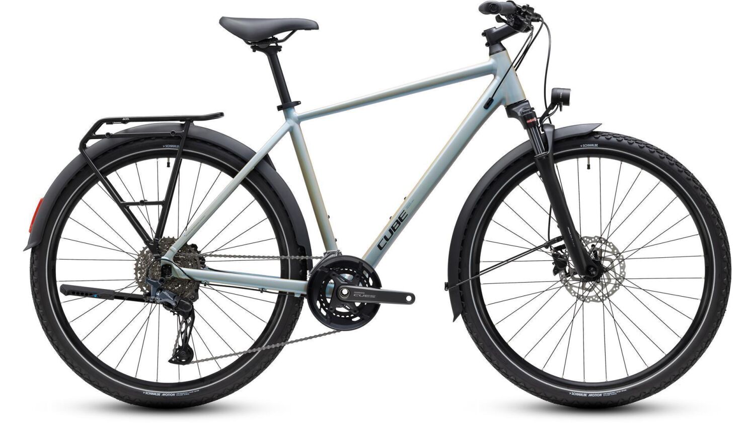 Cube Nature EXC FE Crossbike Diamant 28" glintsand´n´black