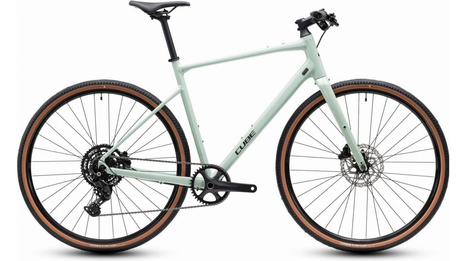 Cube Nulane Pro Fitnessbike Diamant 28" aloegreen´n´black