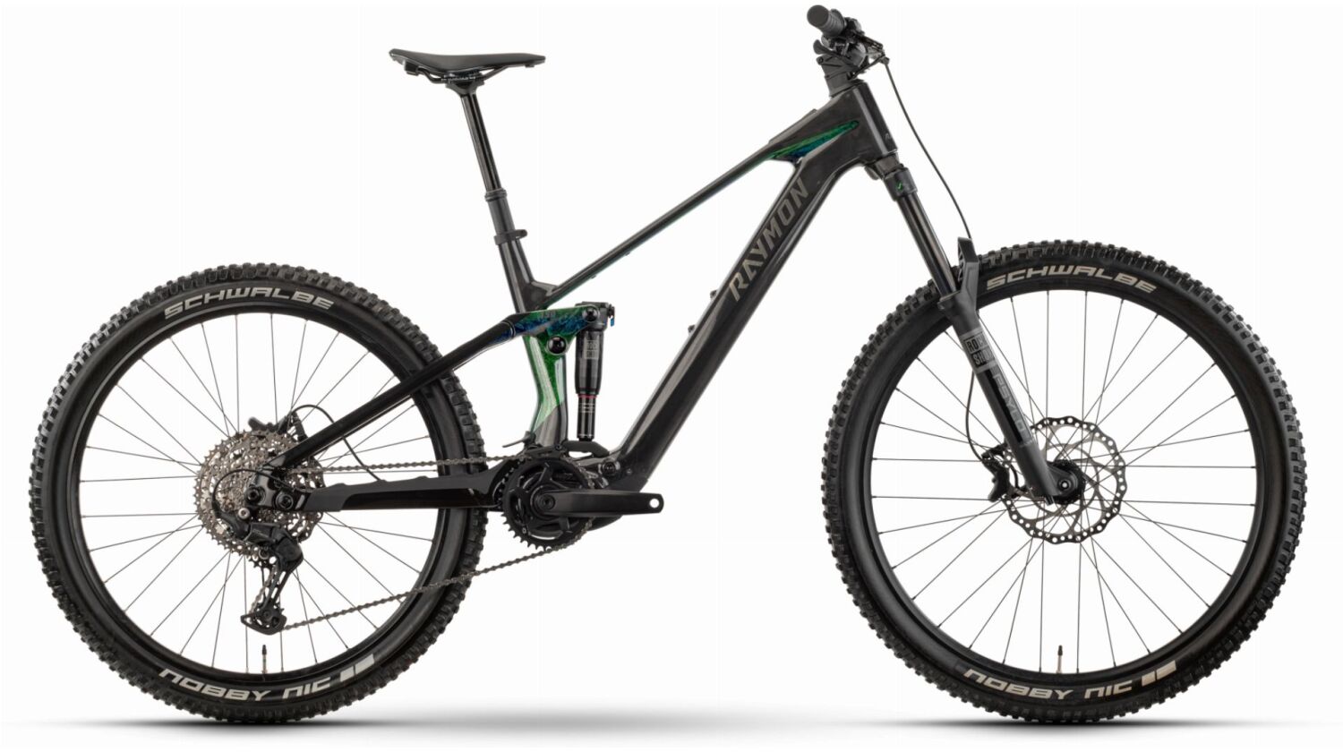 Raymon Tarok Comp 700 Wh E-Bike Fully 29"/27,5" carbon/northernlight