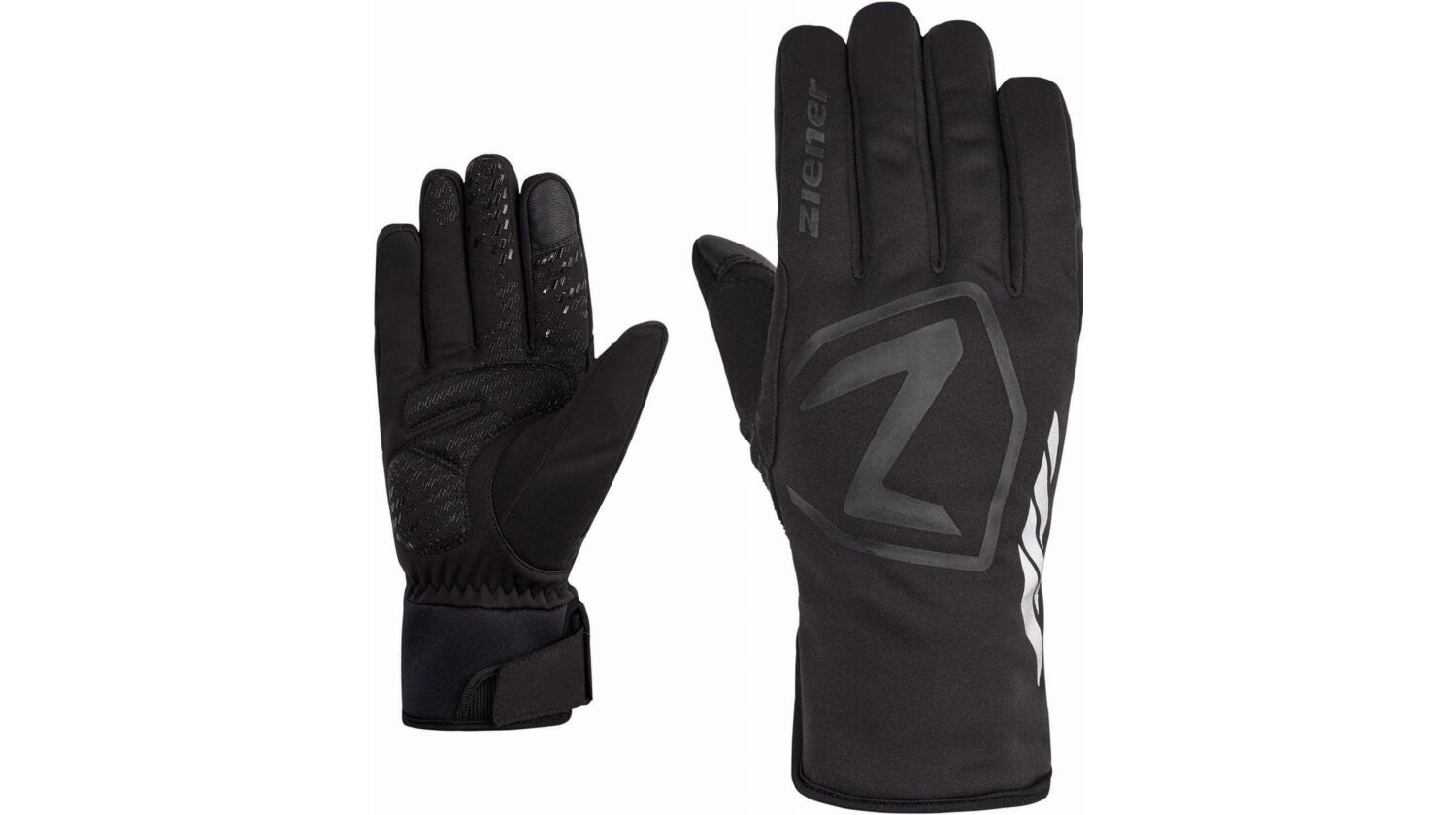 Ziener Daqua-Z AS Touch Winter Fahrradhandschuhe black