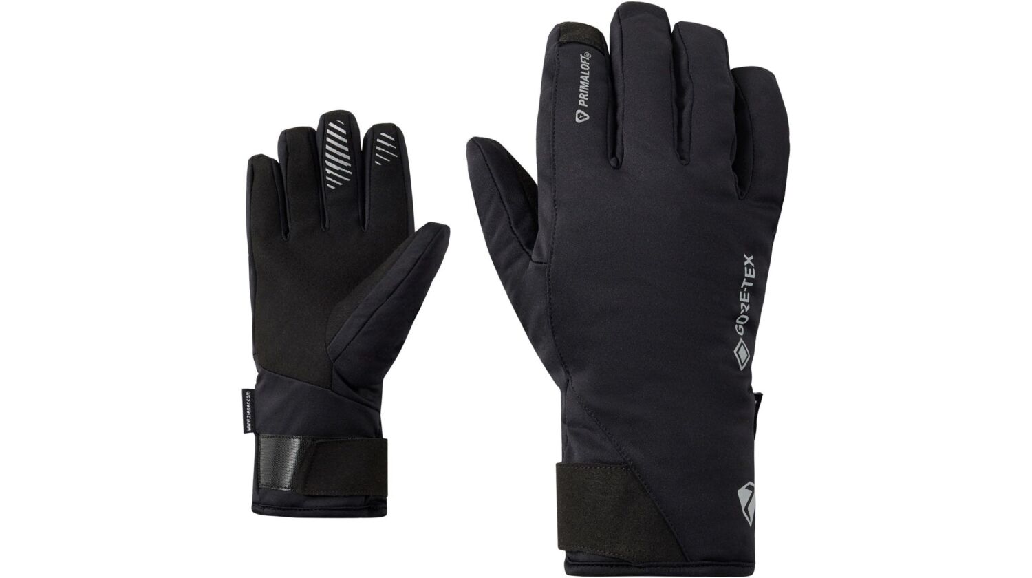 Ziener Diks-Z GTX PR Touch+ Gore Plus Warm Winter Fahrradhandschuhe black