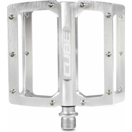 Cube All Mountain Pedal Flat silver brushed